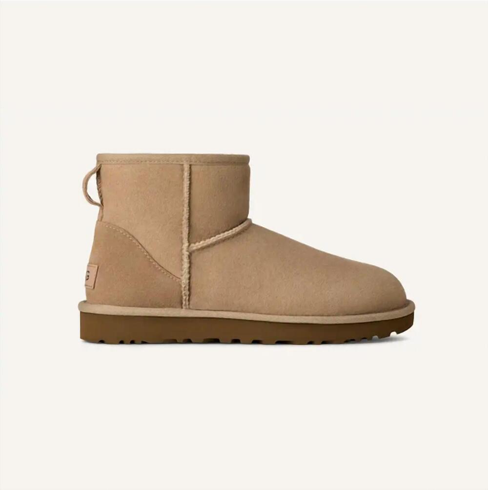 NEW UGG women's classic mini ii boot in sand